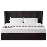 Oliver King Black Lift-Up Storage Bed