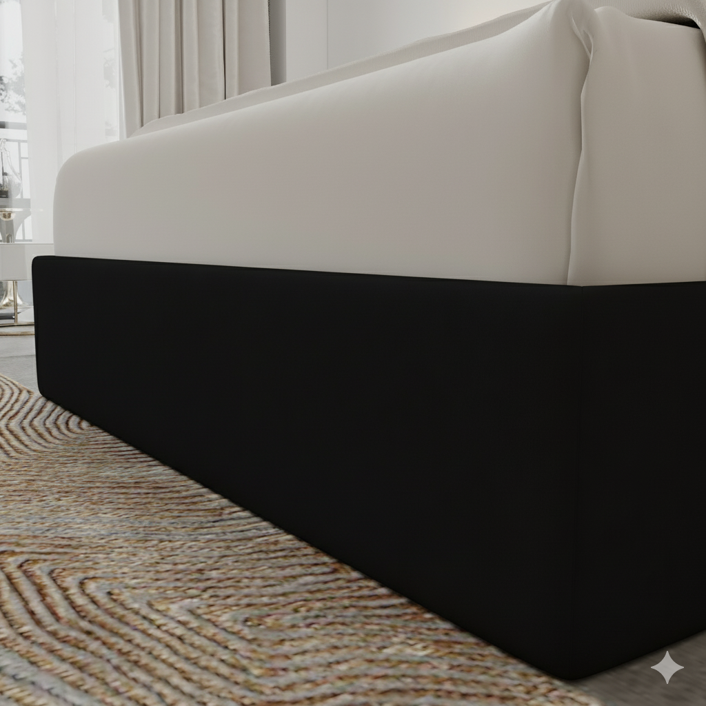 Oliver Queen Black Lift-Up Storage Bed