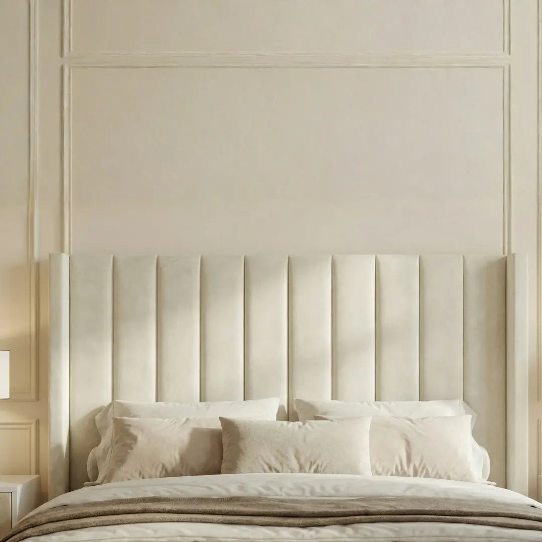 Oliver King Ivory Lift-Up Storage Bed