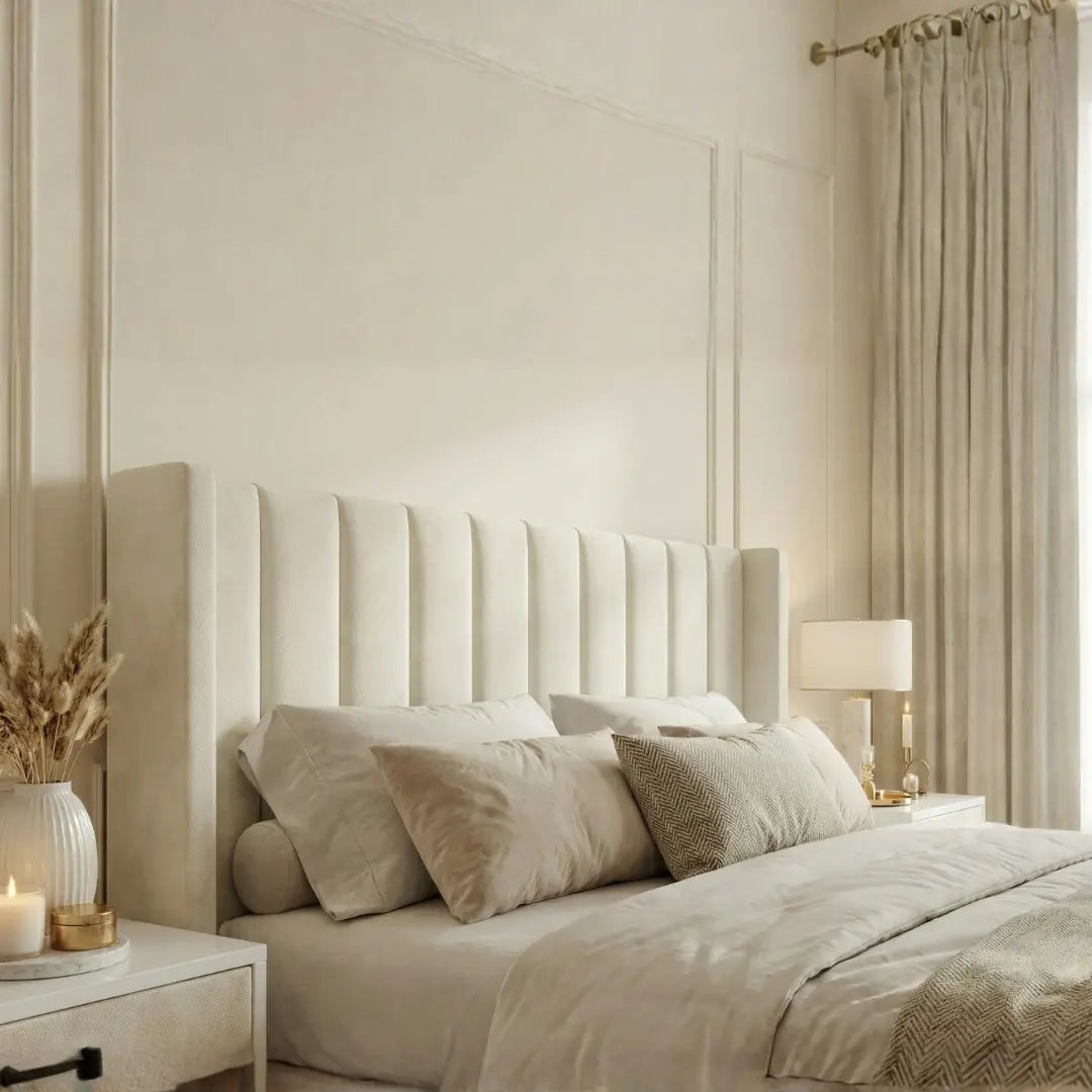Oliver King Ivory Lift-Up Storage Bed