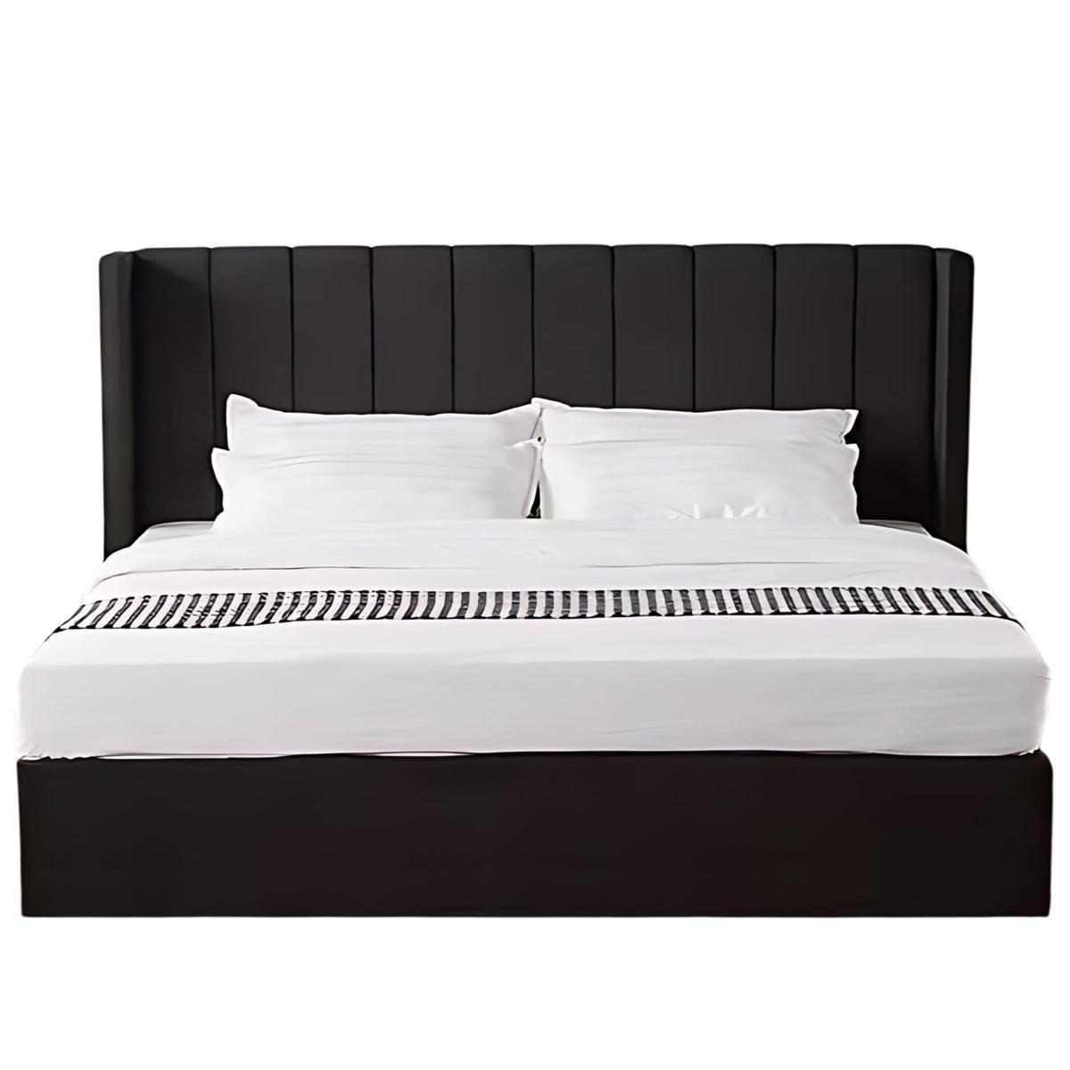 Oliver King Black Lift-Up Storage Bed